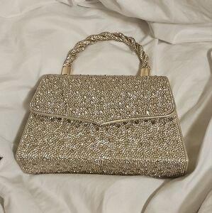 Elegant Gold Women's Handbag